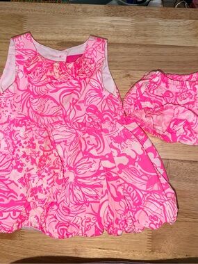 Lilly Pulitzer Infant Dress GUC 3-6M